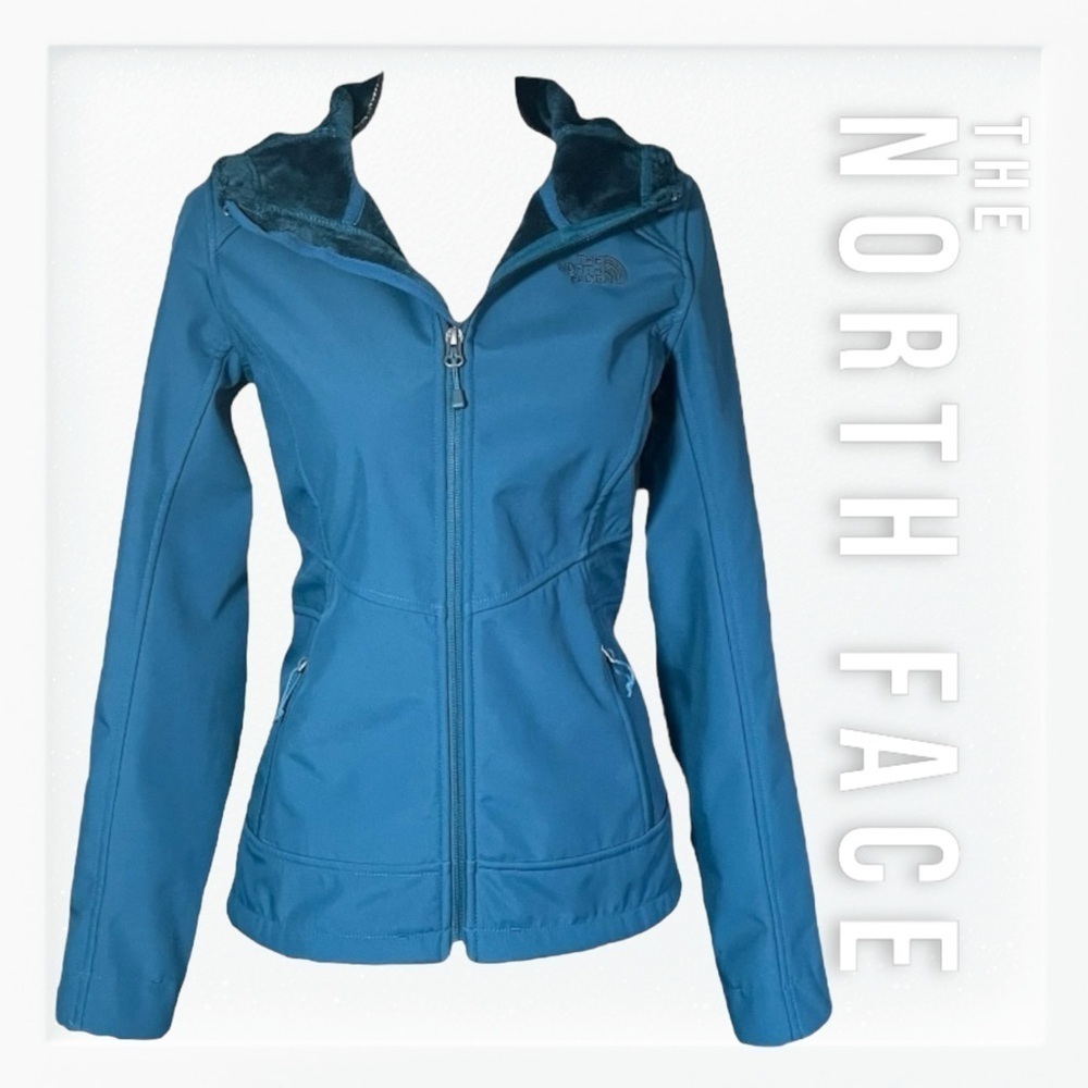 The North Face Teal Shelby Raschel Mid Weight Jacket sz S
